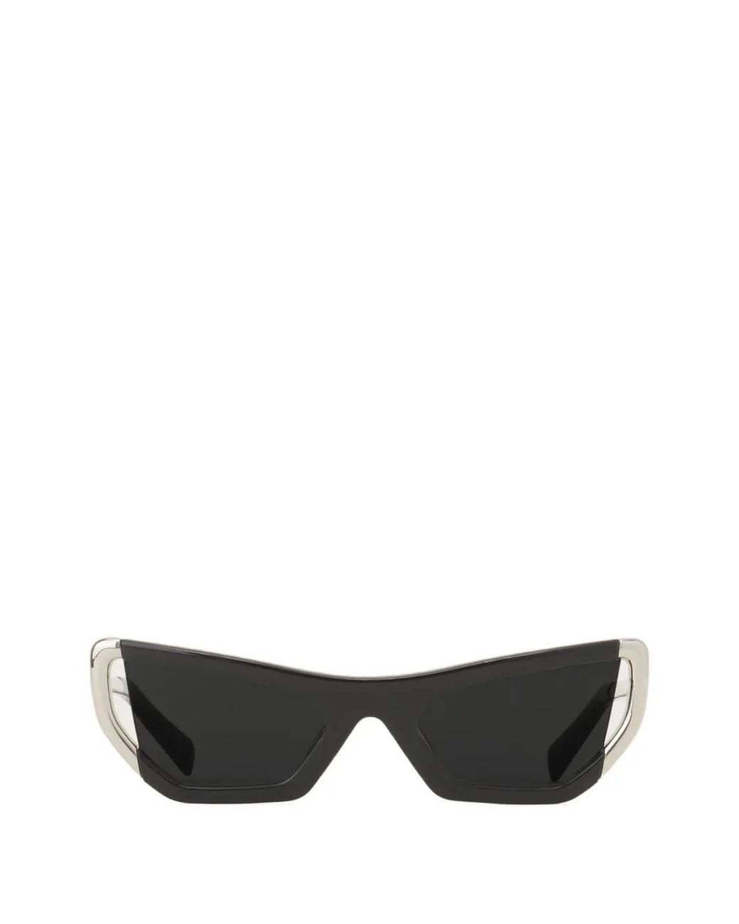 Lanvin Black Geometric-Frame Sunglasses for men
