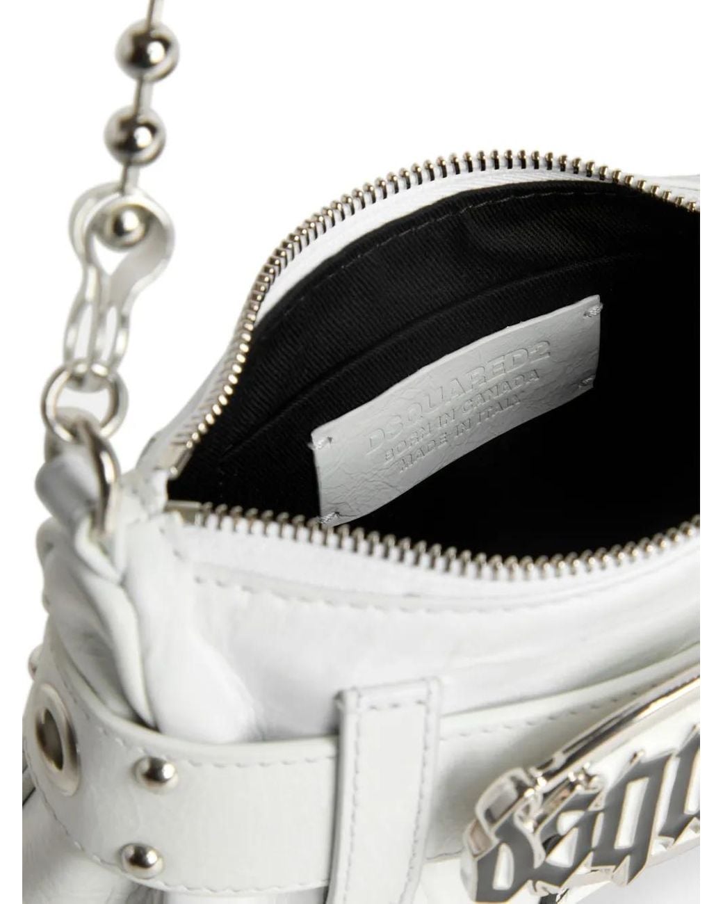 DSquared² White Shoulder Bag
