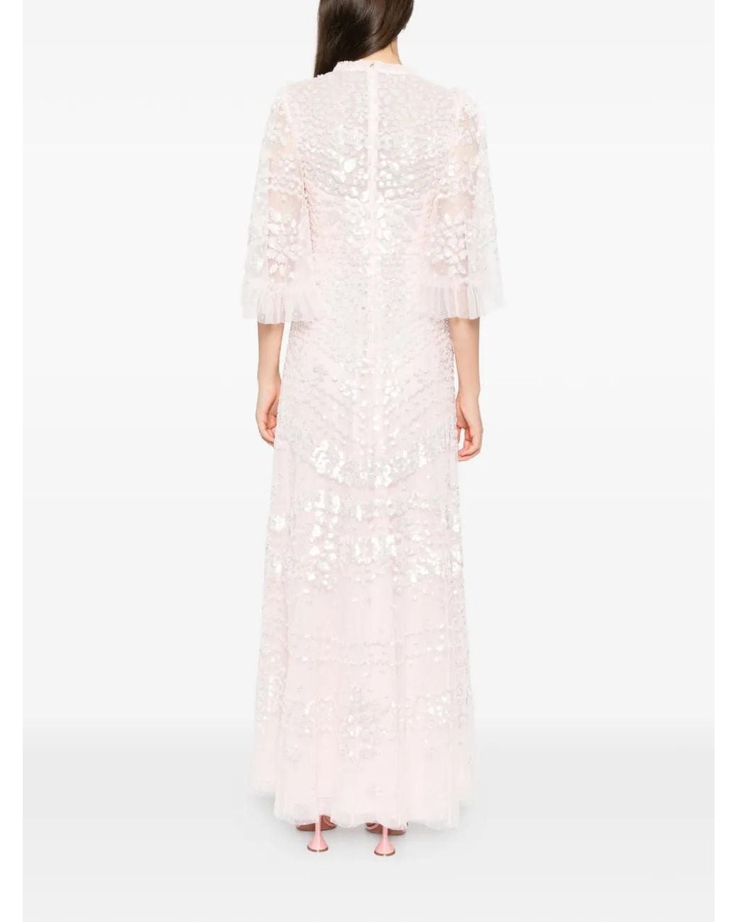Needle & Thread Pink Anais Gown