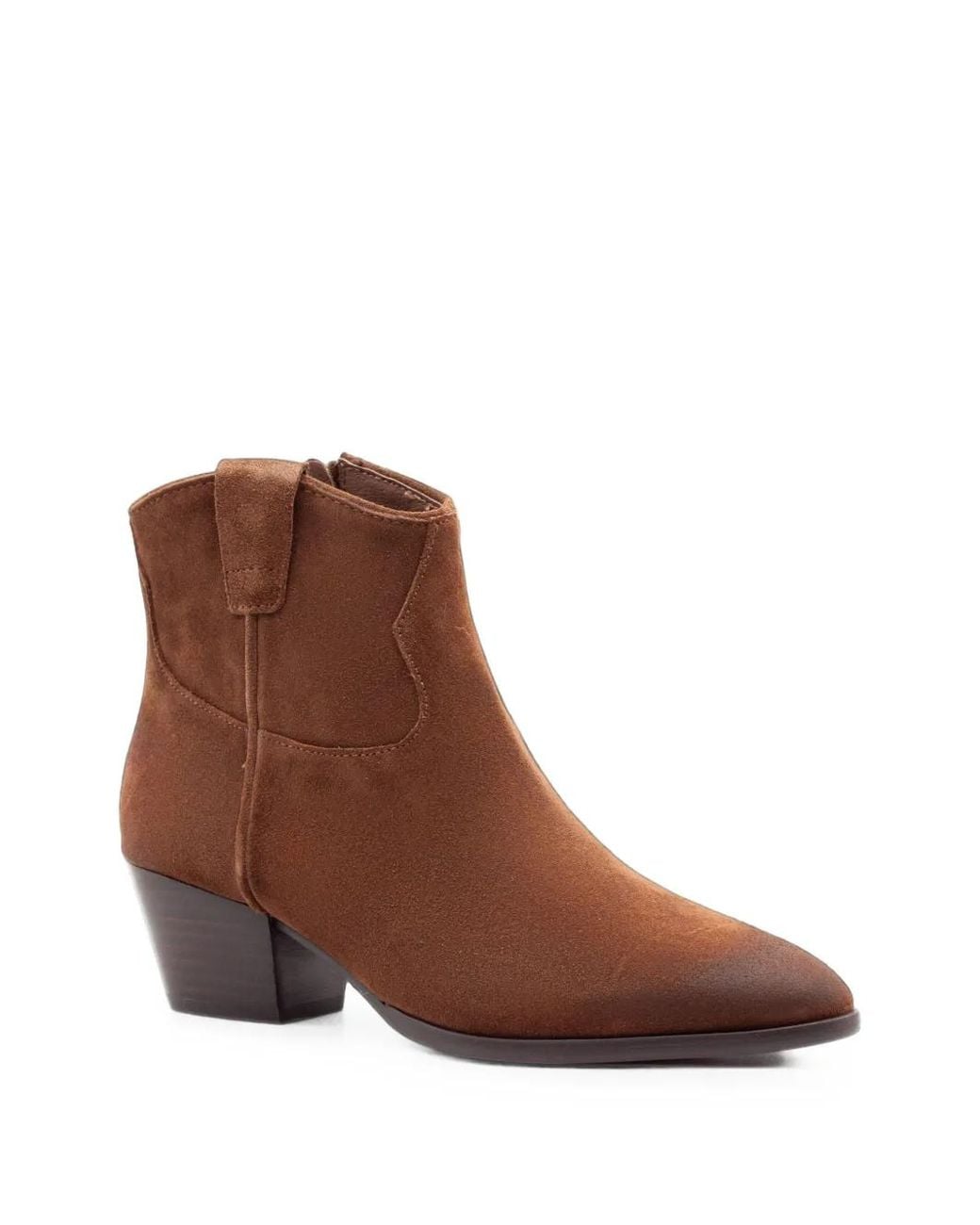 Ash Brown Fame Ankle Boot