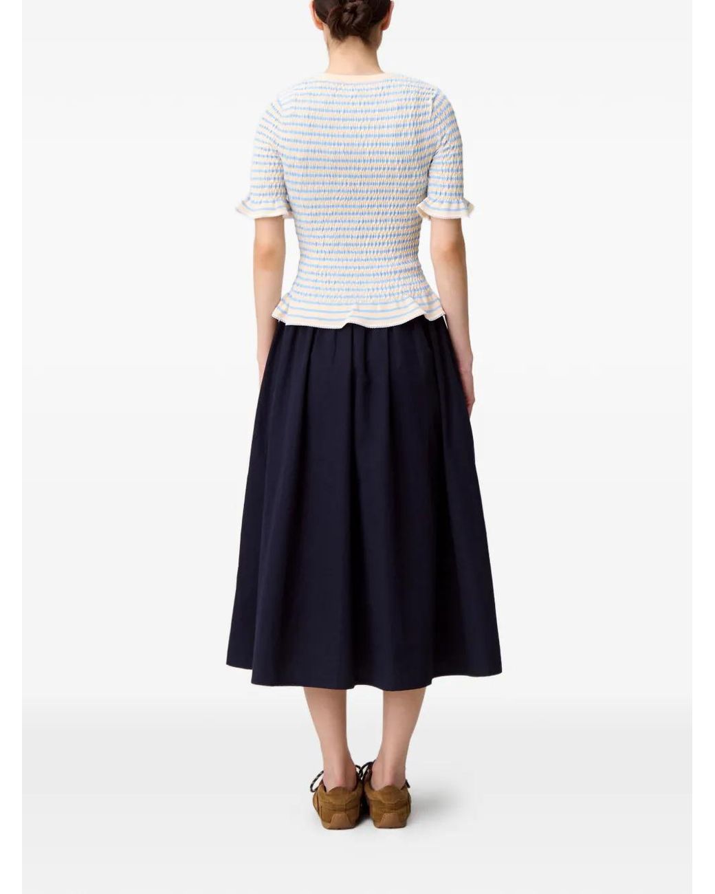 Claudie Pierlot Blue Knitted Top