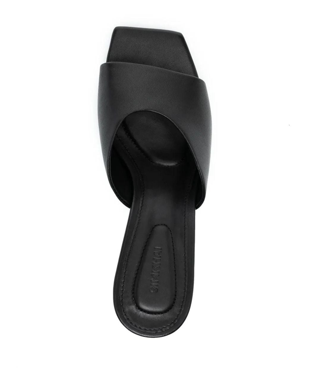 Jonathan Simkhai Black Nixxi Sandals