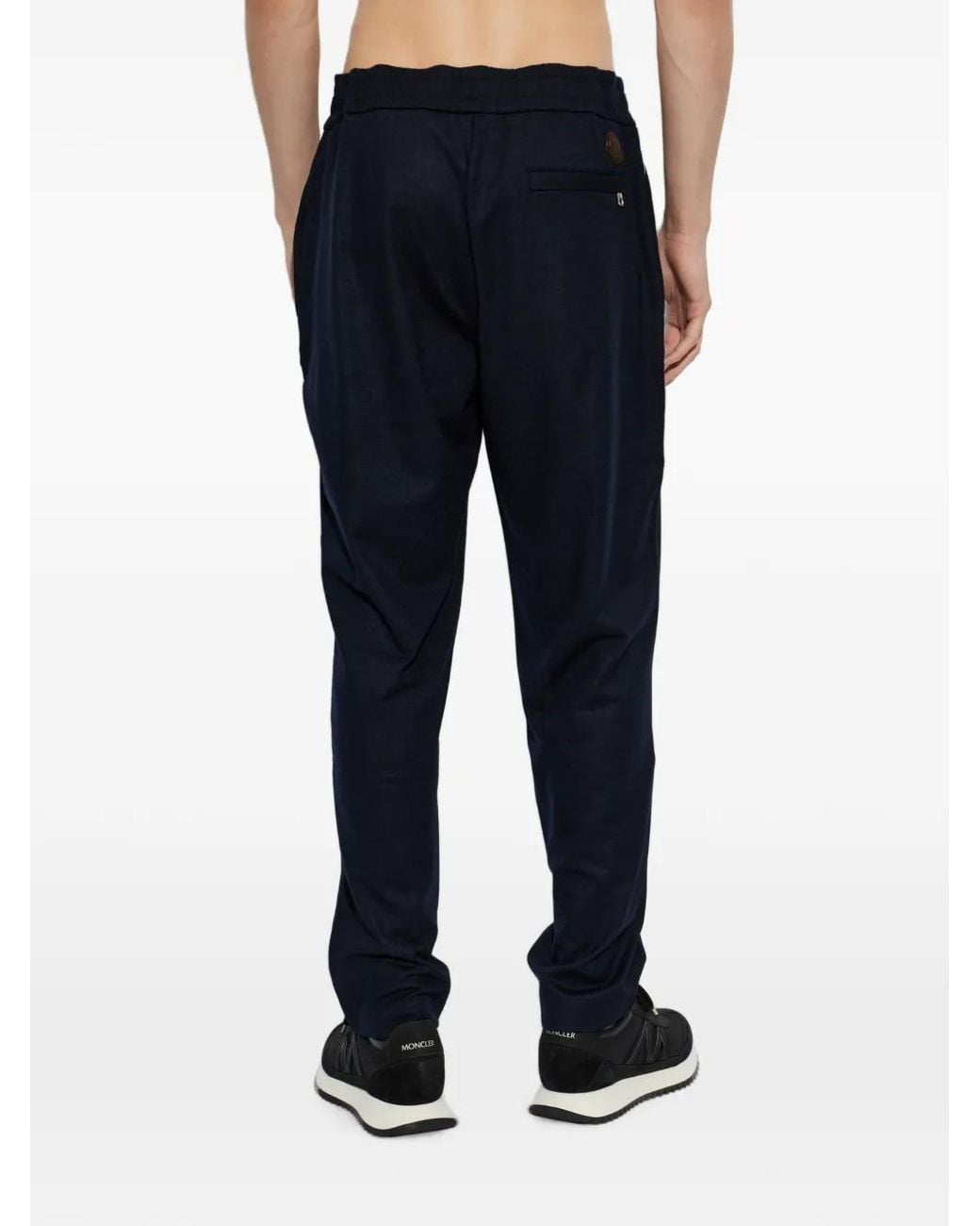 Moncler Blue Performance & Style Trousers for men