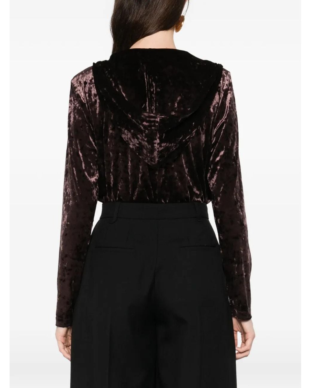 Ba&sh Black V-Neck Bodysuit