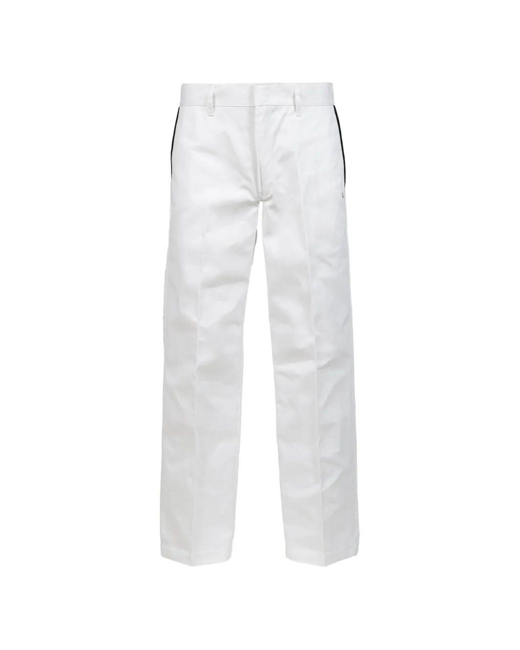 LAST NEST White X Dickies Straight-Leg Trousers for men