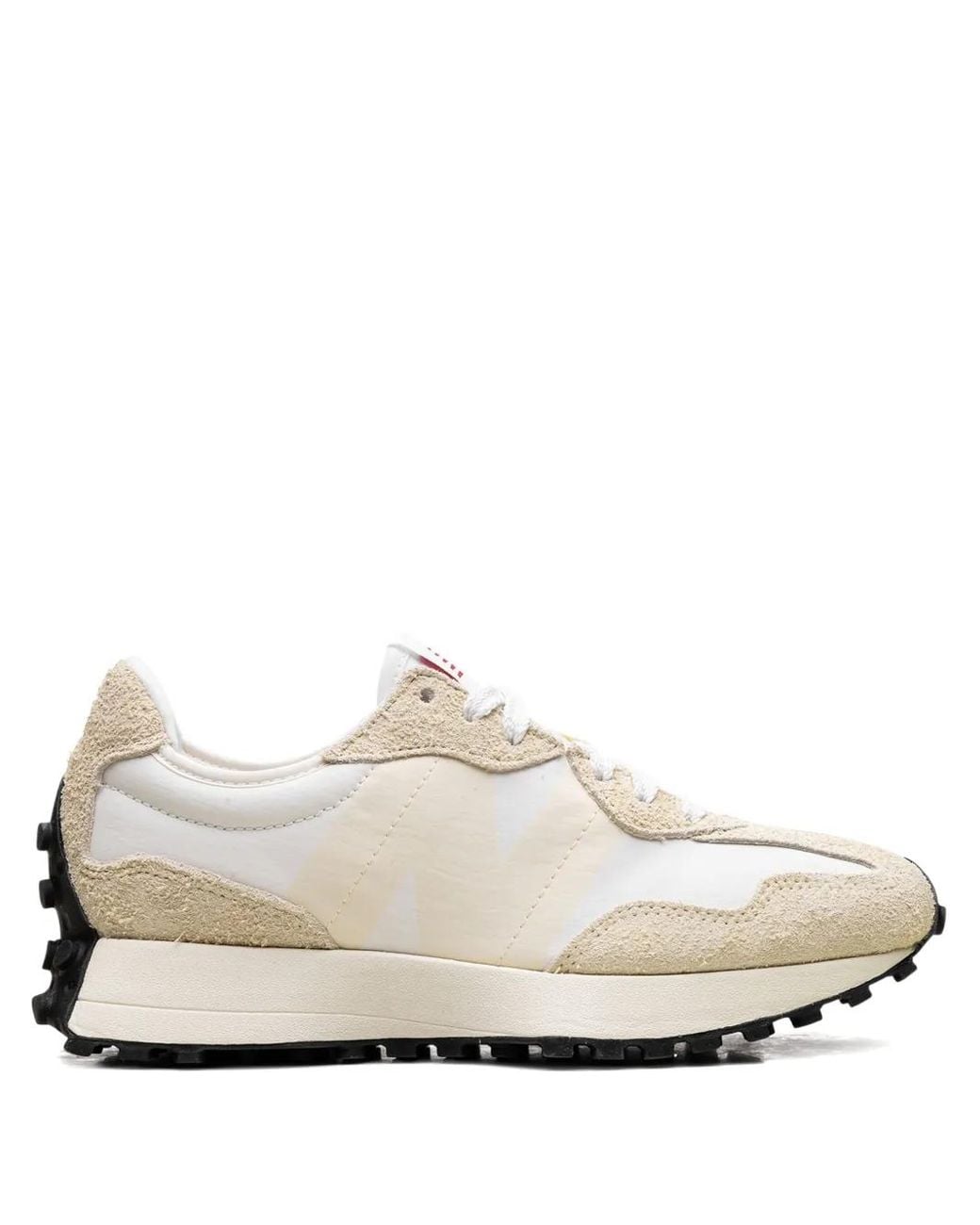New Balance White 327 "Angora/Sea Salt" Sneakers