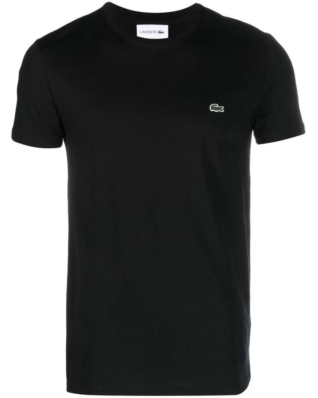 Lacoste Black Tee Shirts for men