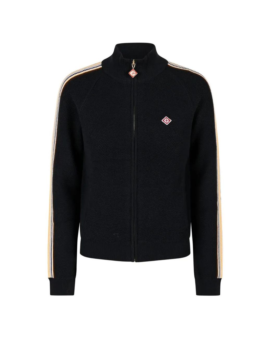 Casablanca Black Café Culture Cardigan