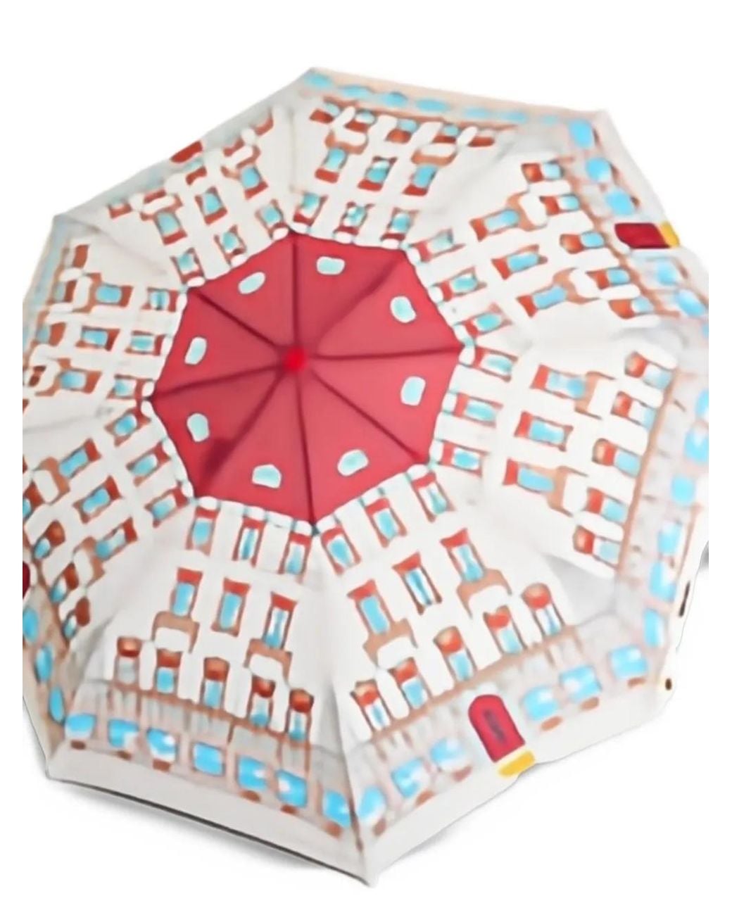Moschino Pink Maison--Print Umbrella