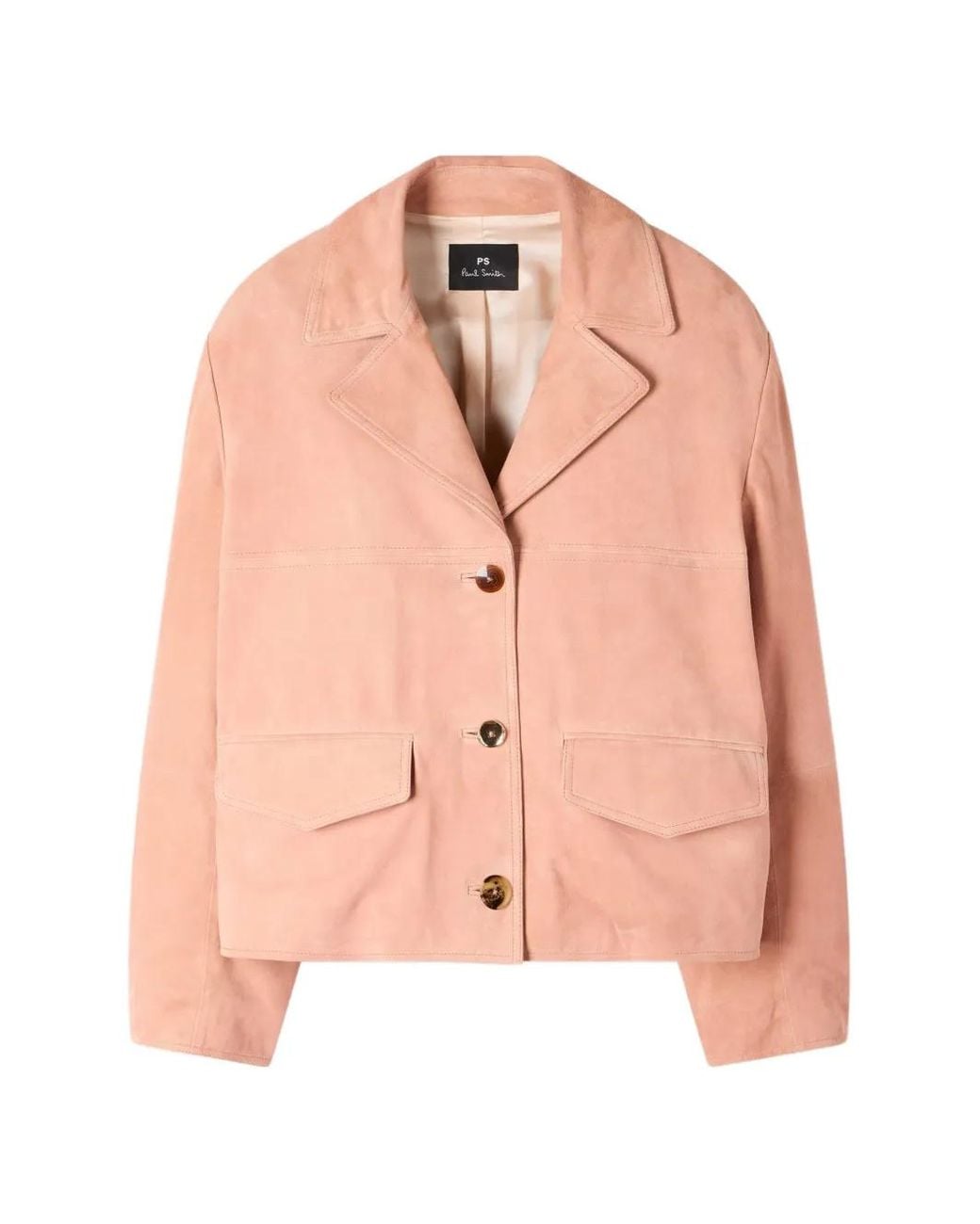 Chaqueta Con Bolsillos Paul Smith de color Pink