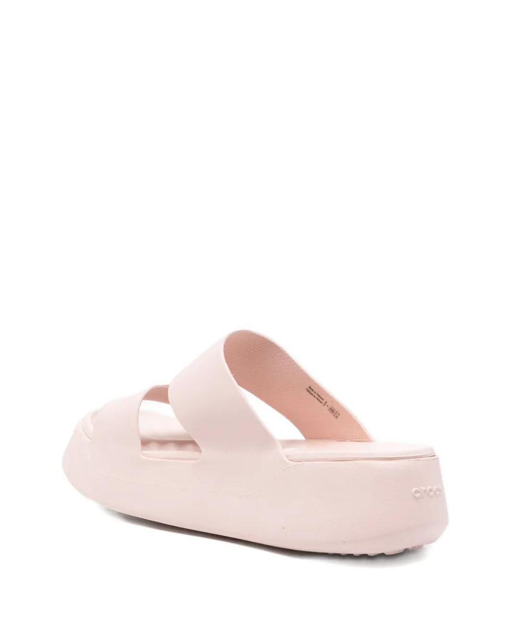 CROCSTM Pink Getaway Double-Strap Platform Sandals