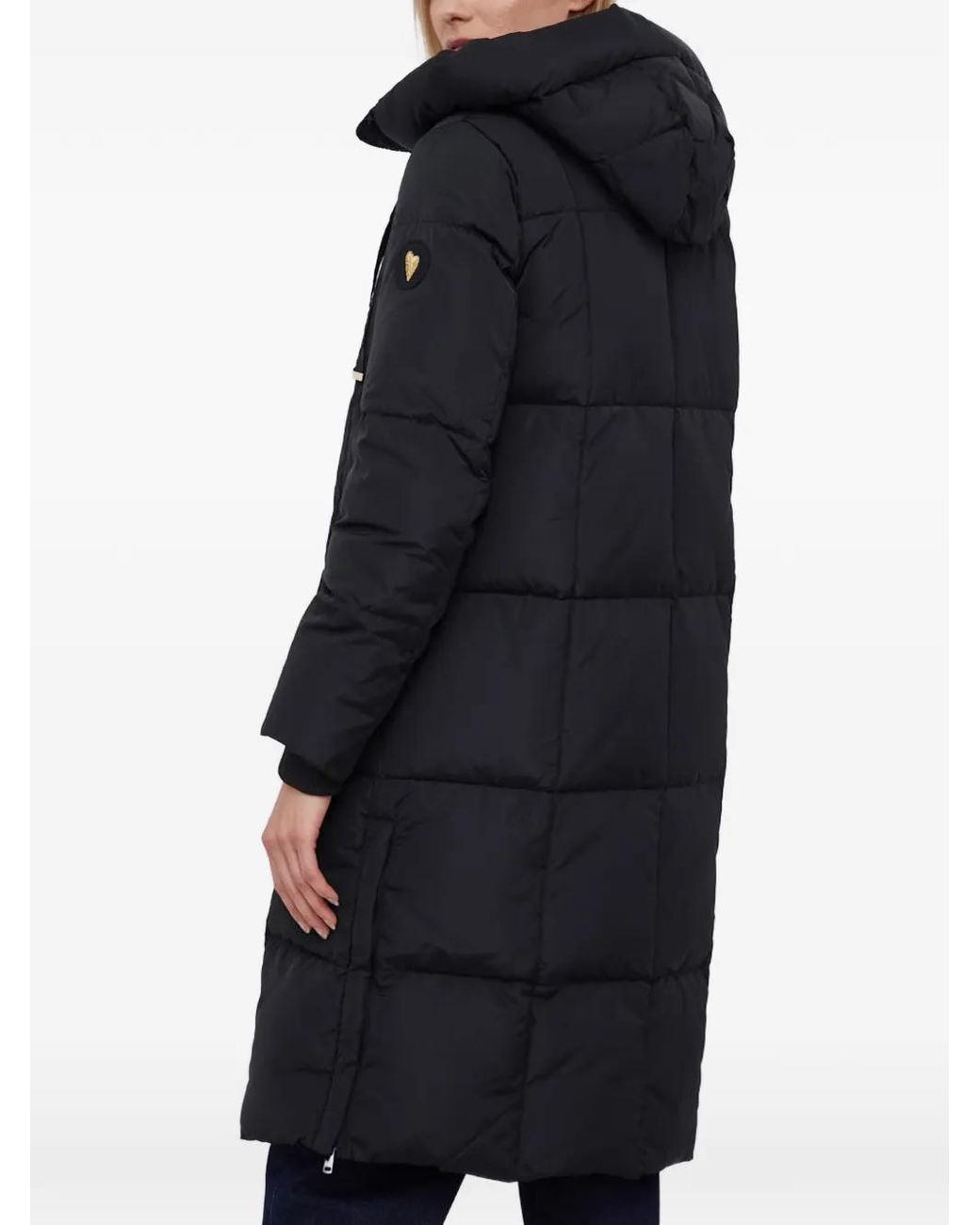 Chaqueta Acolchada Con Capucha Mos Mosh de color Black