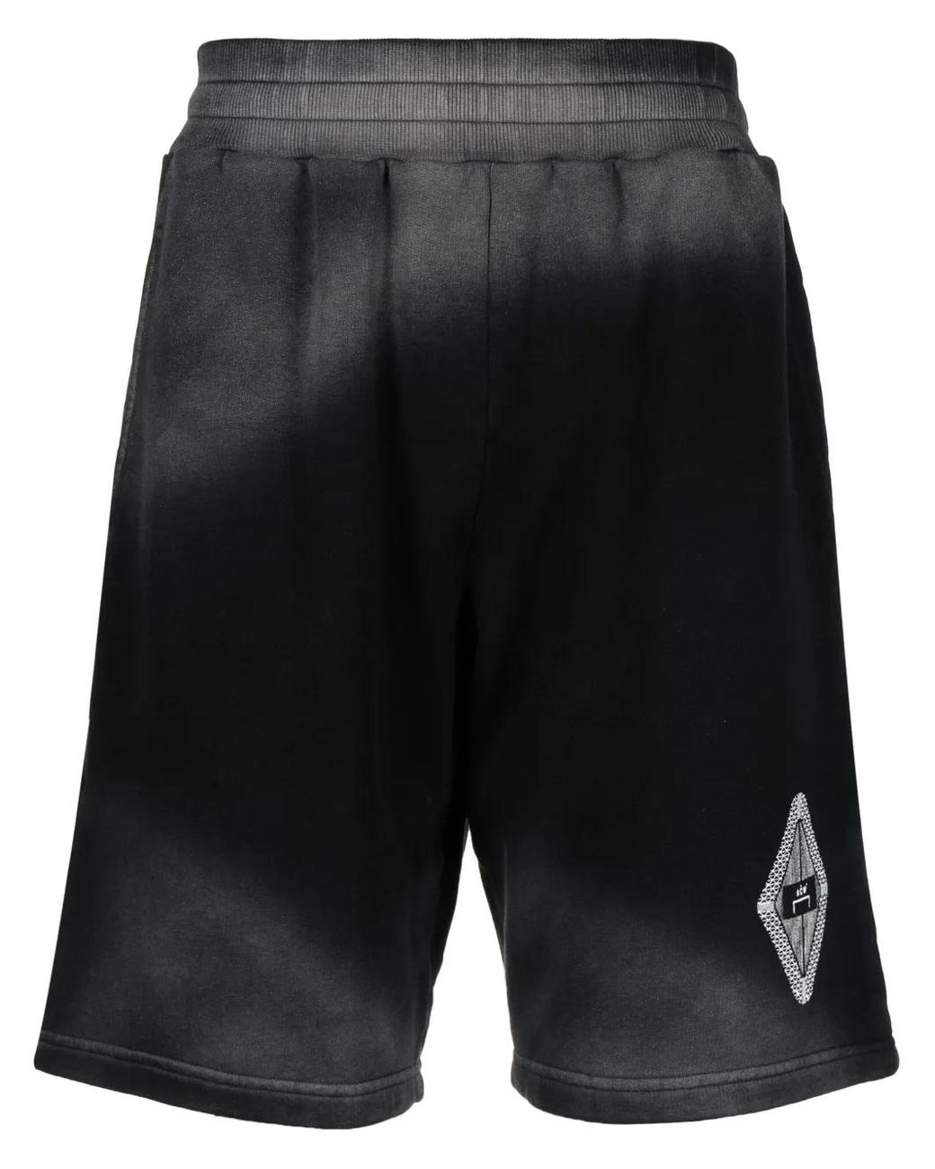 A_COLD_WALL* Black Elasticated-Waist Track Shorts for men