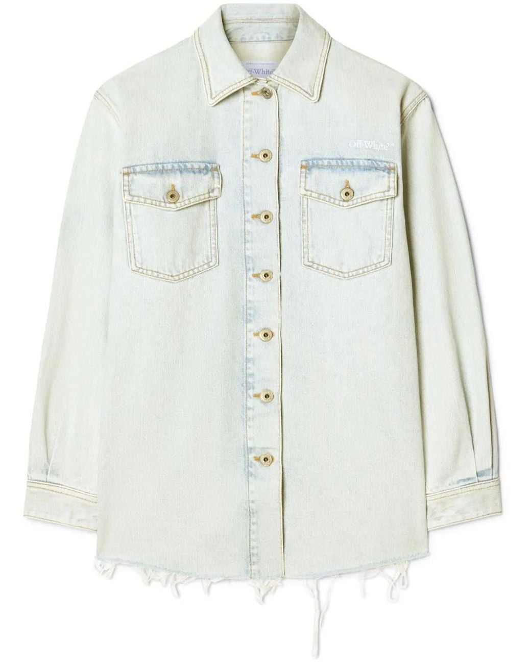 Off-White c/o Virgil Abloh Blue Fresco Arrow Jacket