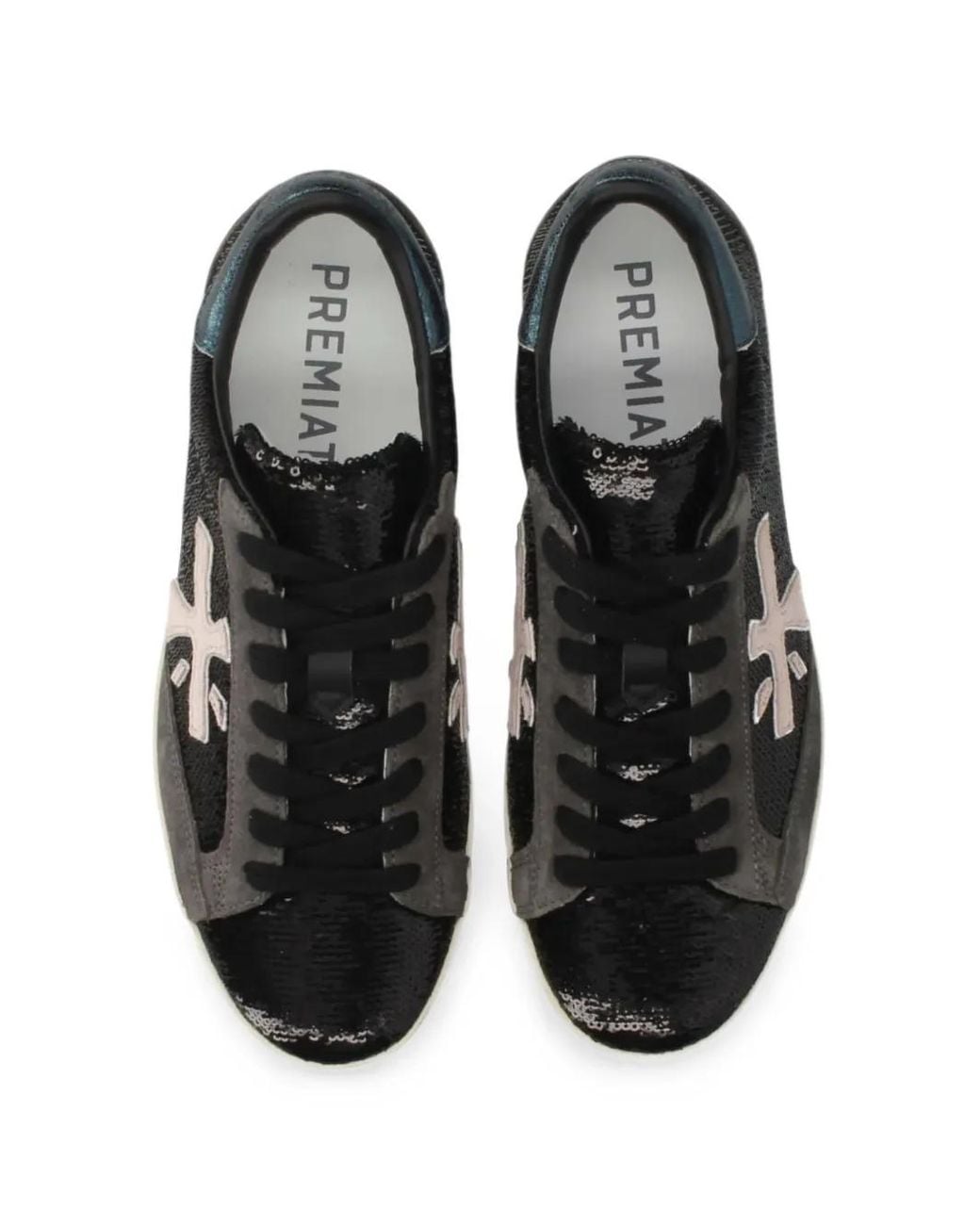 Premiata Black Stevend 8496 Sneakers