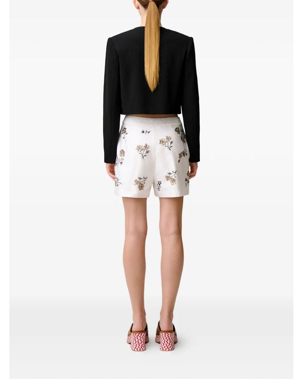 Claudie Pierlot Black Round Neck Jacket