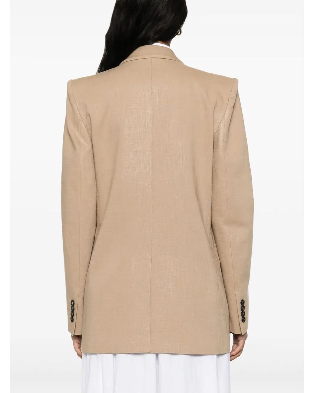 MSGM Natural Arena Sand Jacket For Ss24