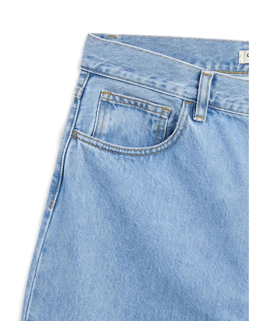 Carhartt Blue Logo-Patch Jeans for men