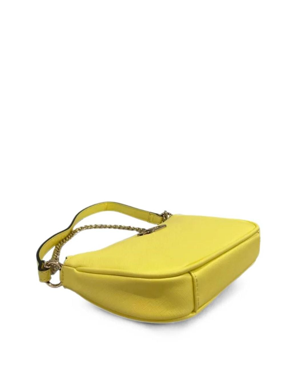 Twinset Yellow Logo-Plaque Shoulder Bag
