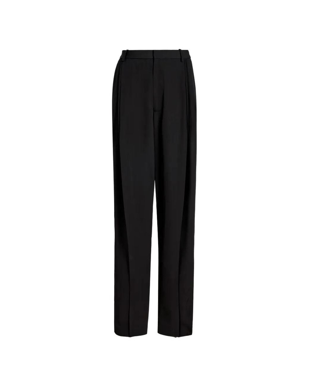 Proenza Schouler Black Clementina Pleated Trousers