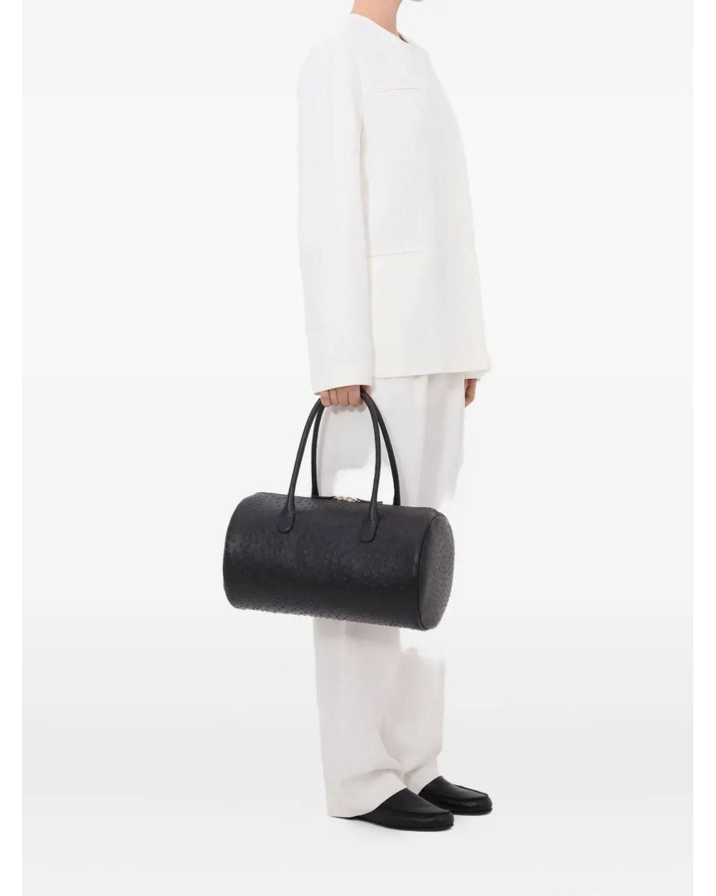 Loulou de Saison White Bono Asymmetric Welt Pocket Jacket
