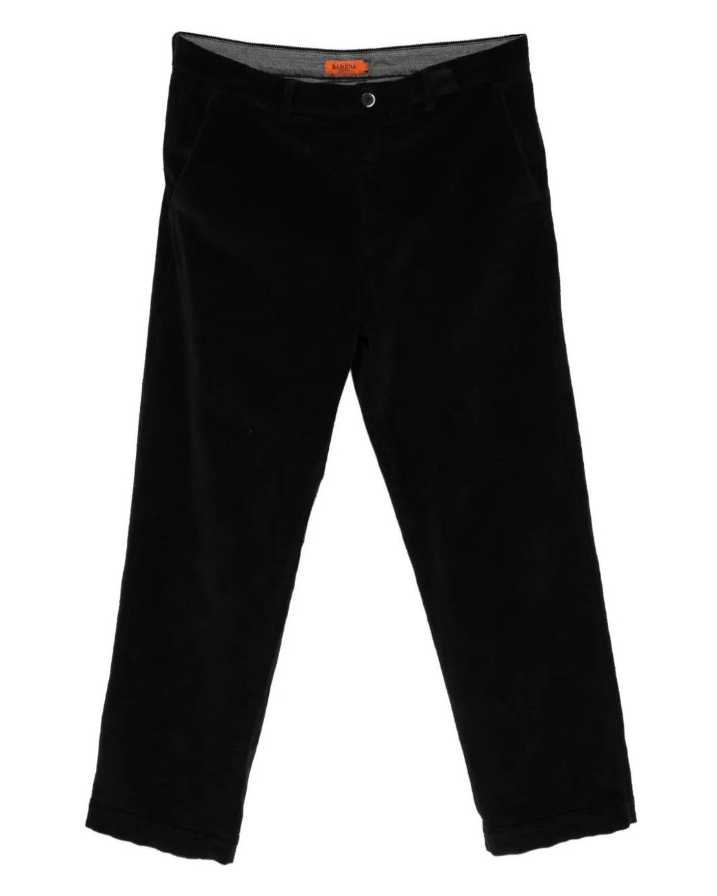Barena Black Corduroy Trousers for men