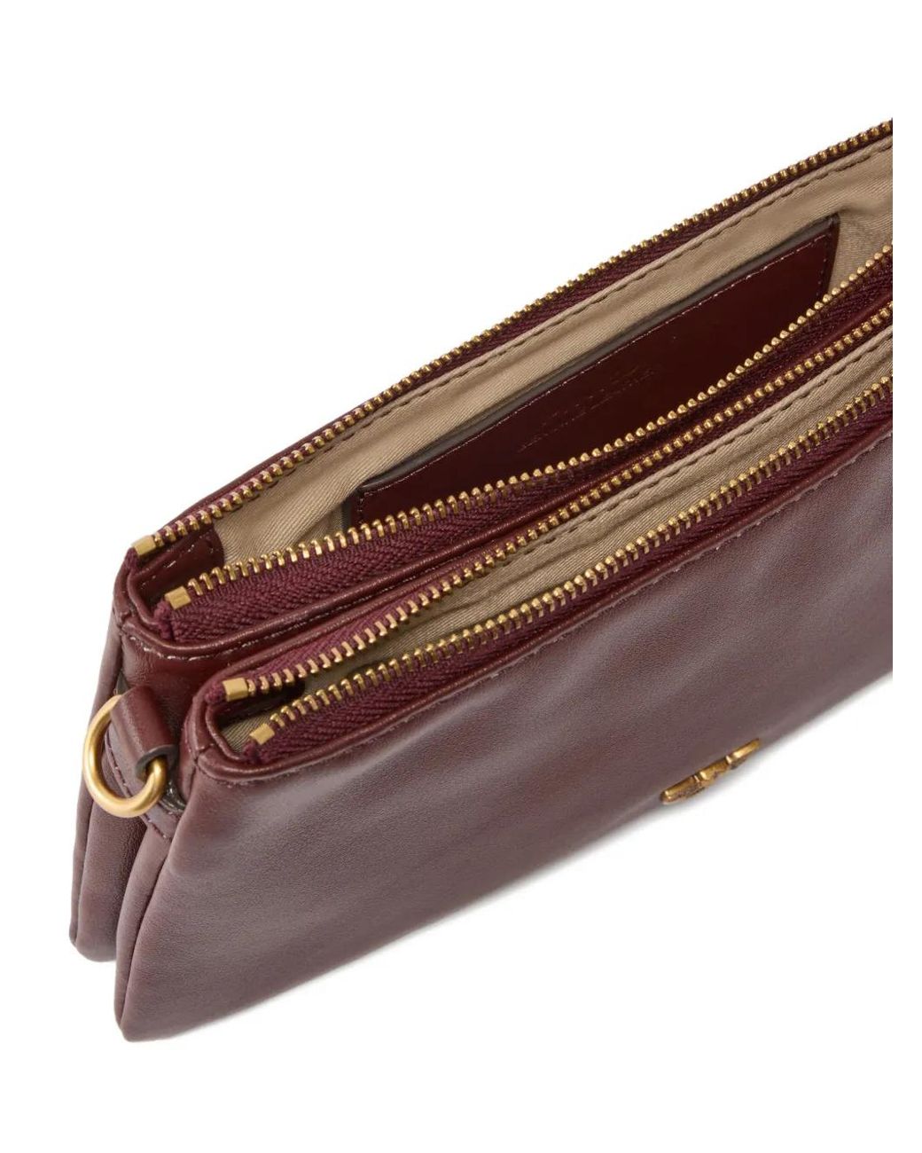 Clutch Double Bag Mini di Pinko in Purple