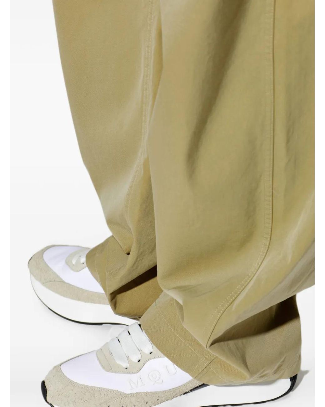 McQueen White Sprint Runner Sneakers for men