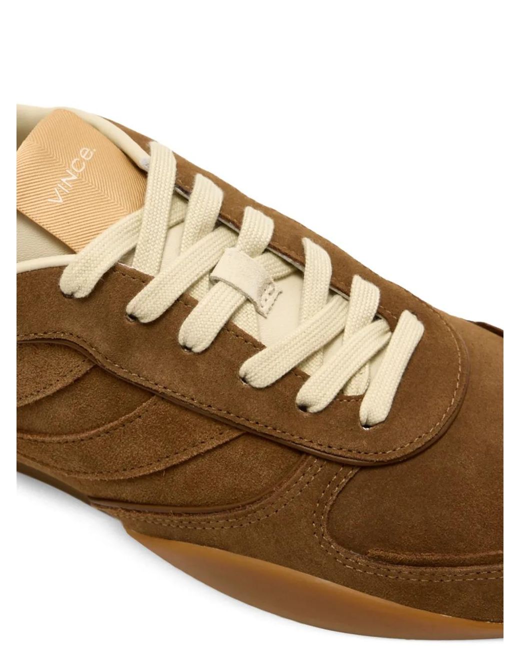 Vince Brown Echo Suede Sneakers