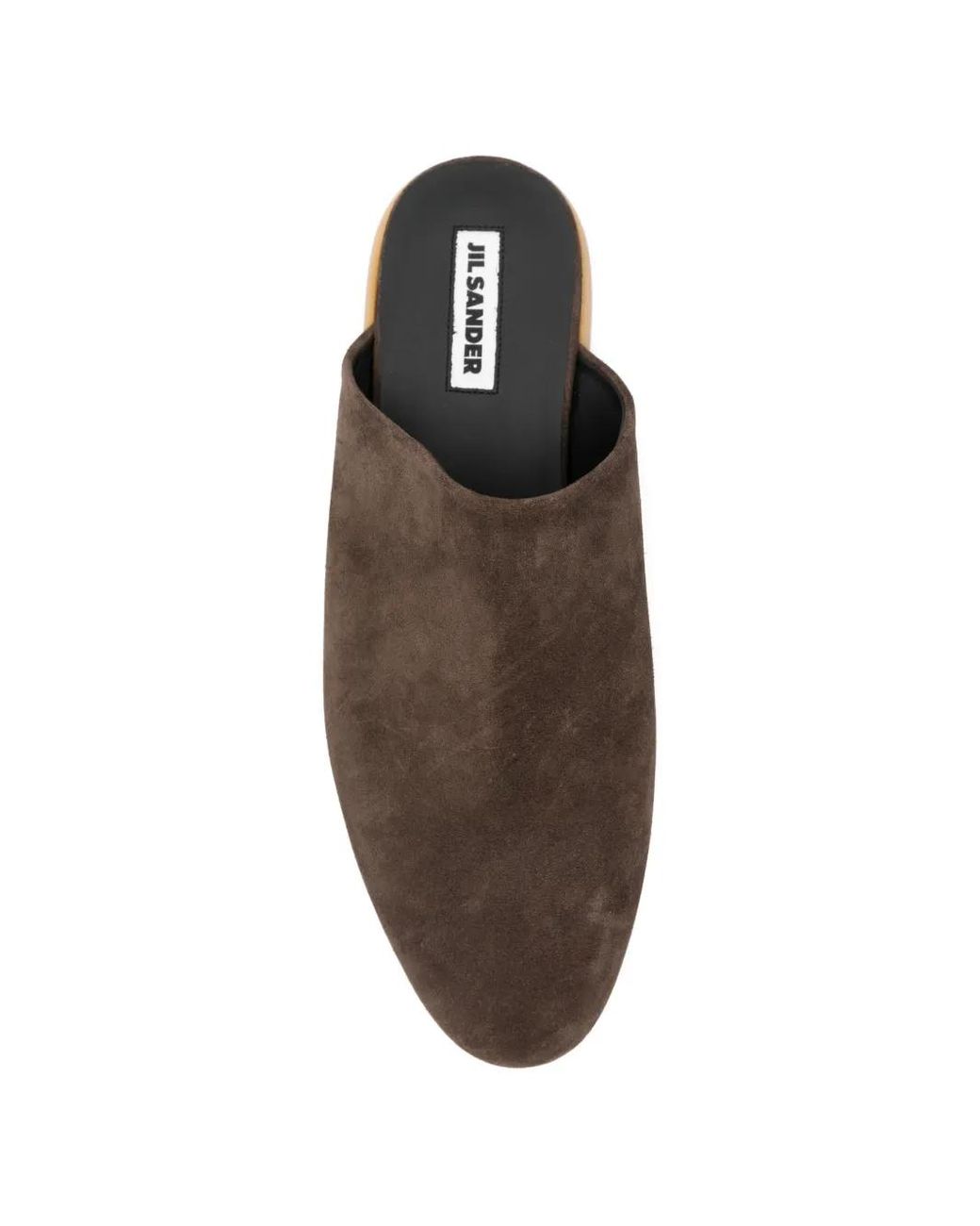 Jil Sander Brown Sandales À Semelle Plate for men