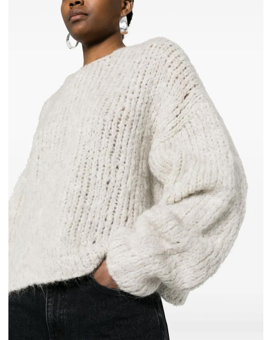 Ambush Natural Brushed-Effect Jumper