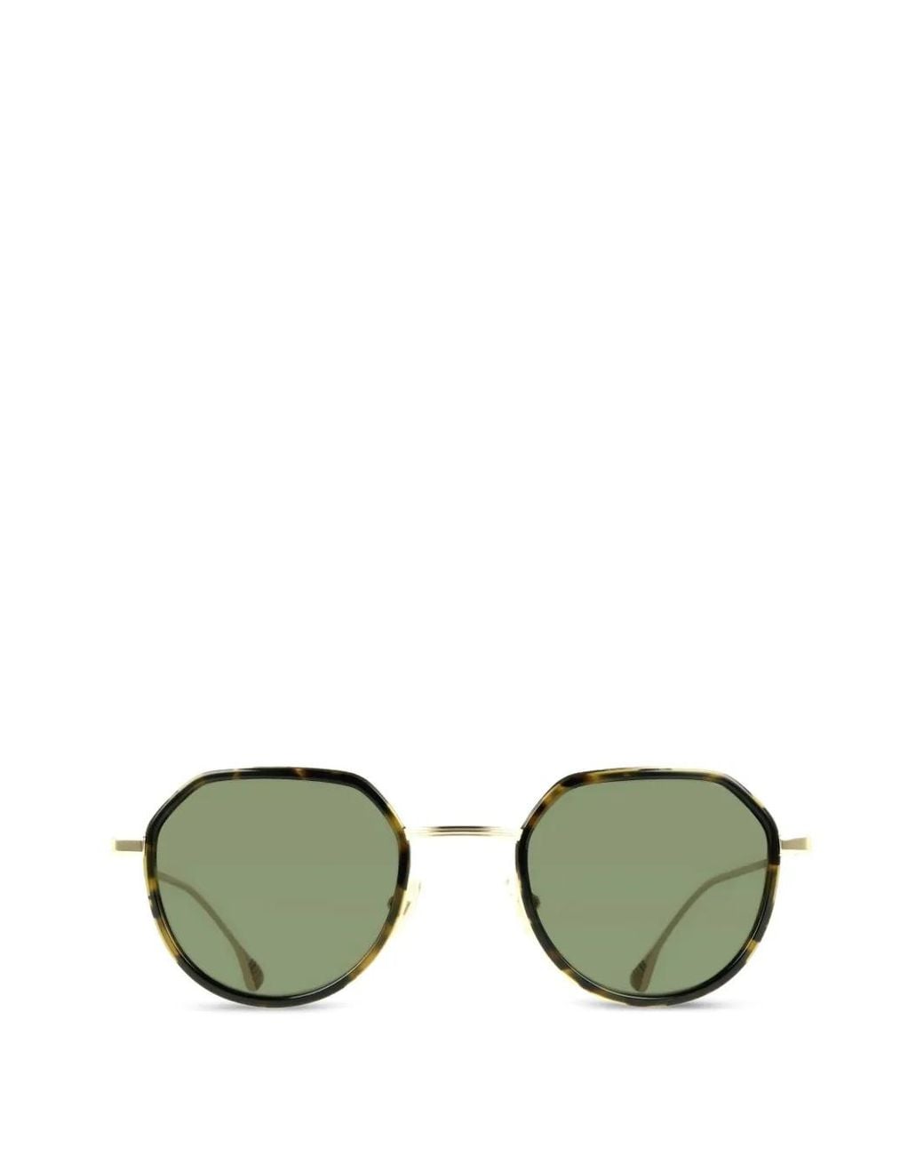 Paul Smith Green Pinnell Geometric-Frame Sunglasses
