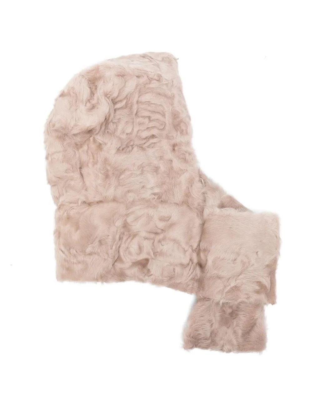 Liska Pink Textured-Finish Balaclava