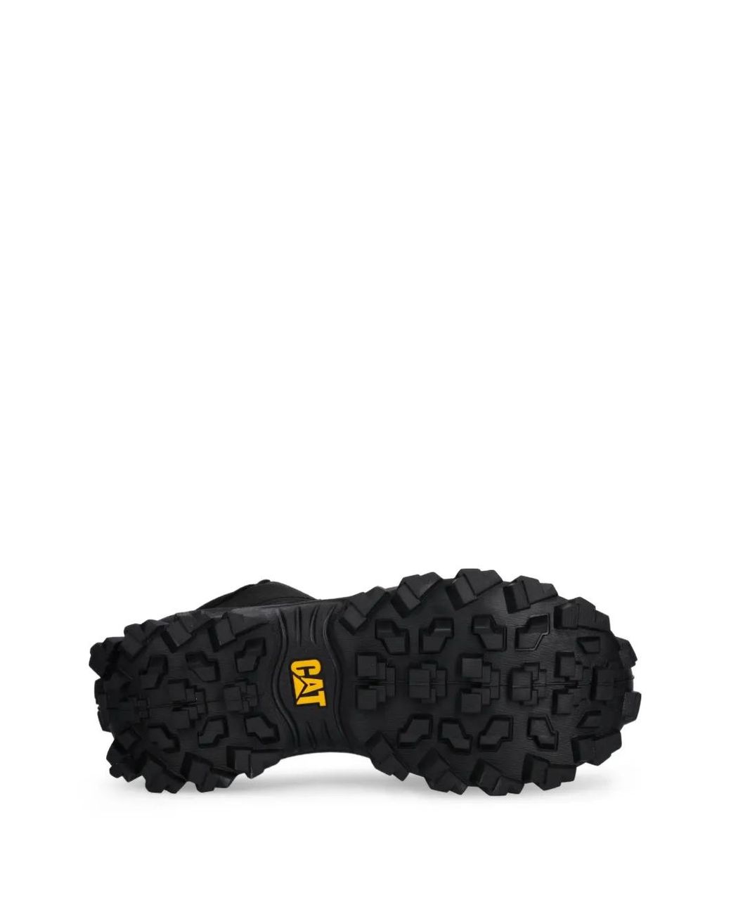Caterpillar Black Lug-Sole Lace-Up Boots