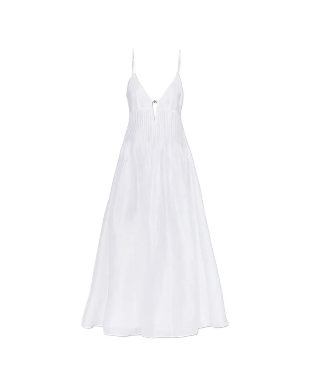 Tory Burch White Off-Shoulder Dress