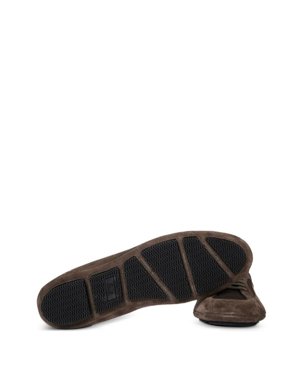 Paul Smith Brown Shoe "Marini" Mauve Sneakers for men