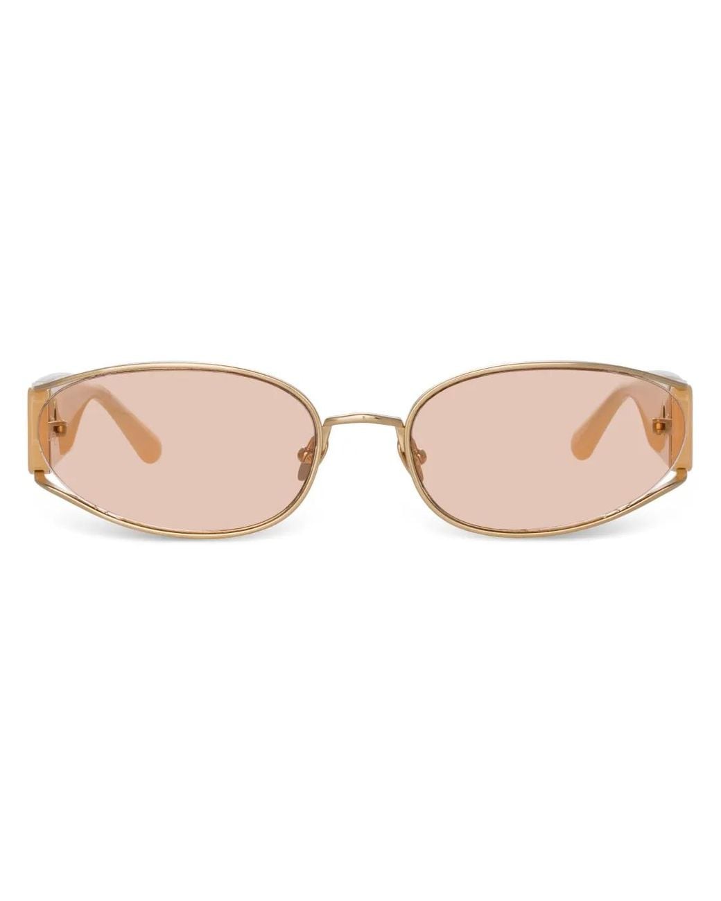 Linda Farrow Pink Shelby Cat-Eye Sunglasses