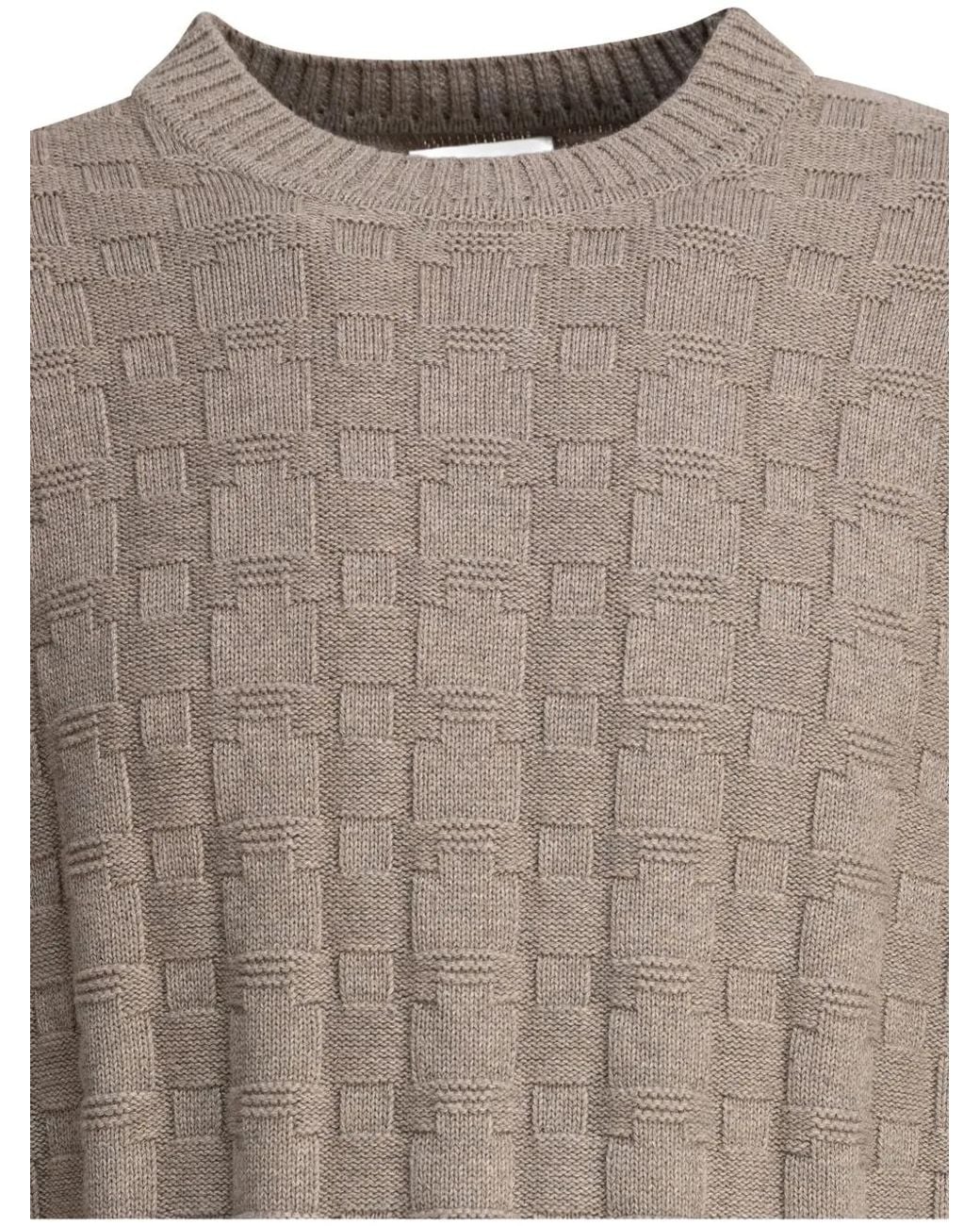 Pull Texturé À Col Rond Norse Projects pour homme en coloris Gray