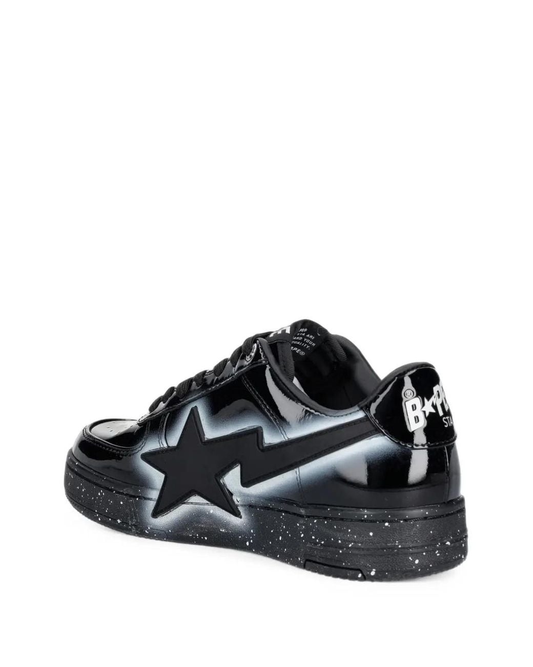 A Bathing Ape Black Bape Sta Os #2 Sneakers