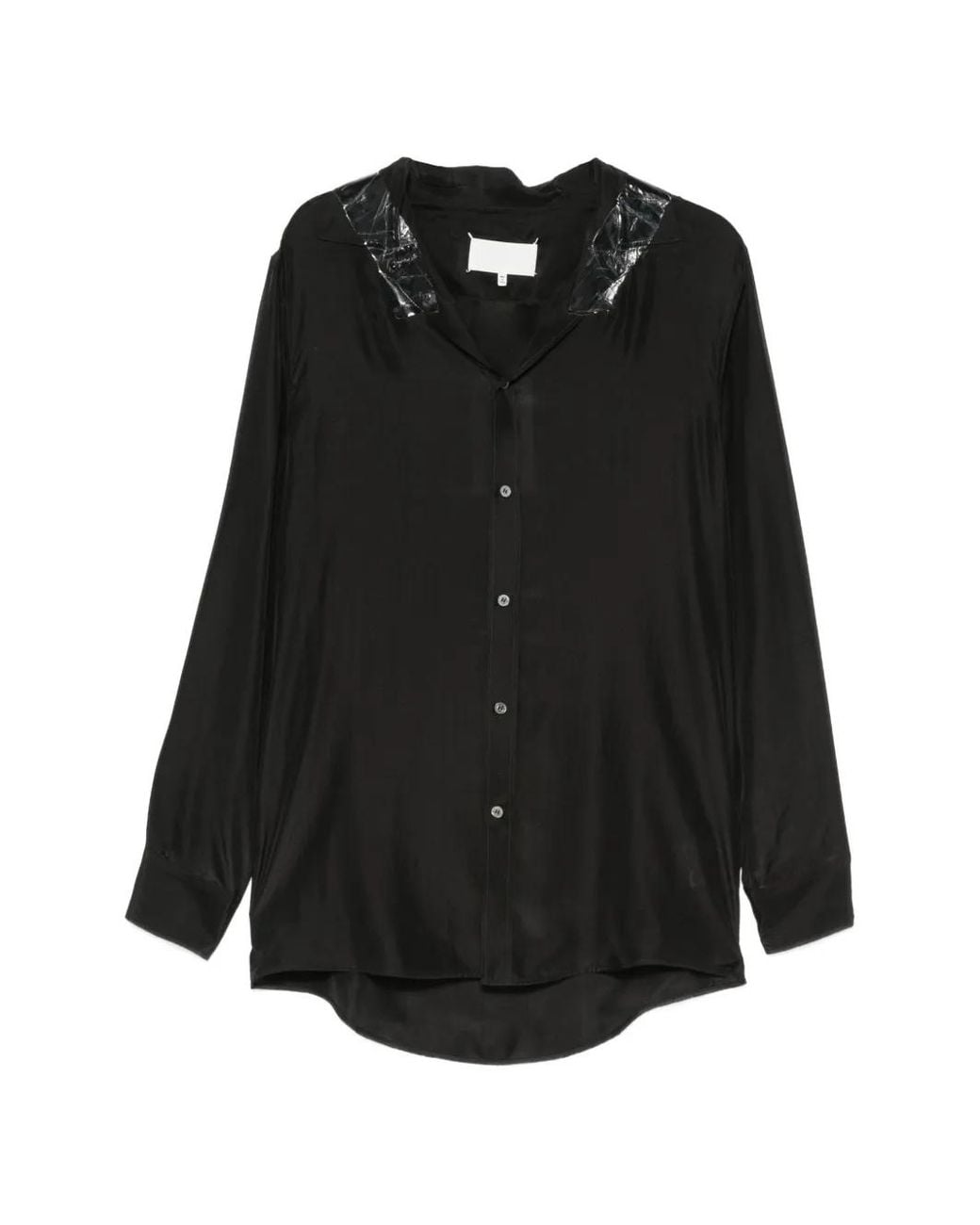 Maison Margiela Black Tape-Detail Shirt for men