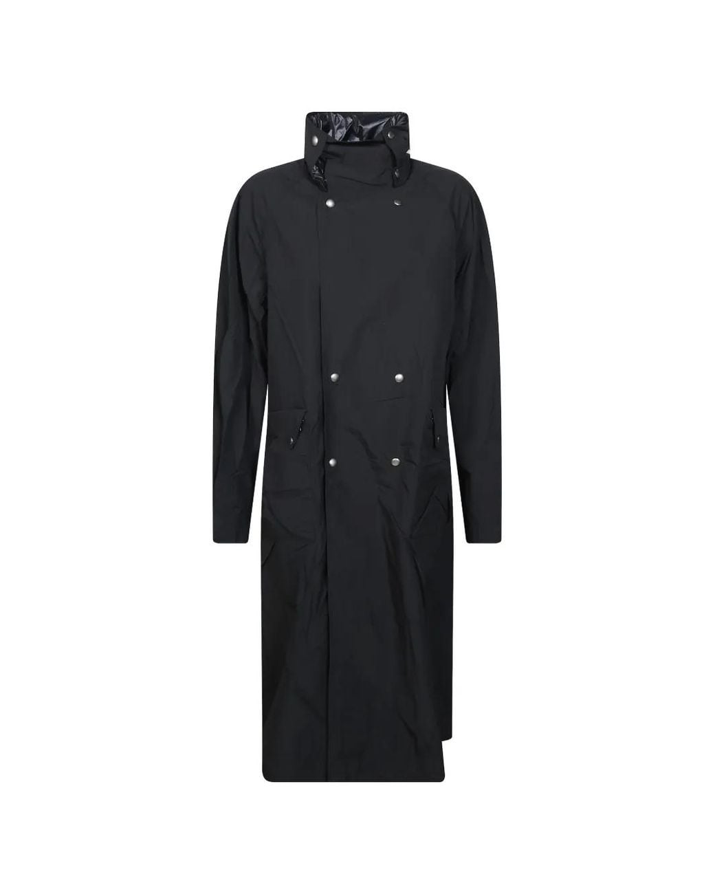 Entire studios Black Jack Double-Breasted Raincoat