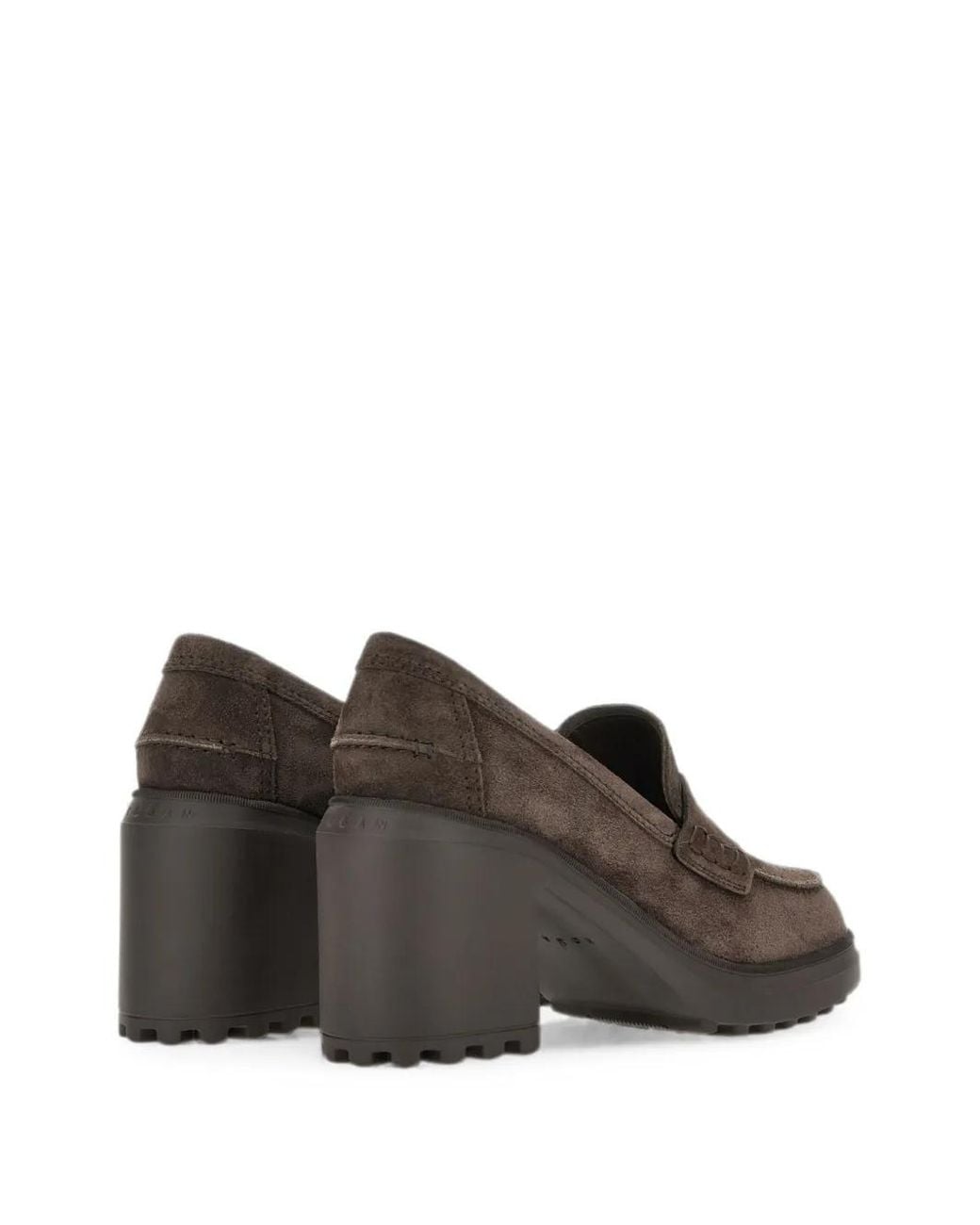 Hogan Brown H724 Loafer