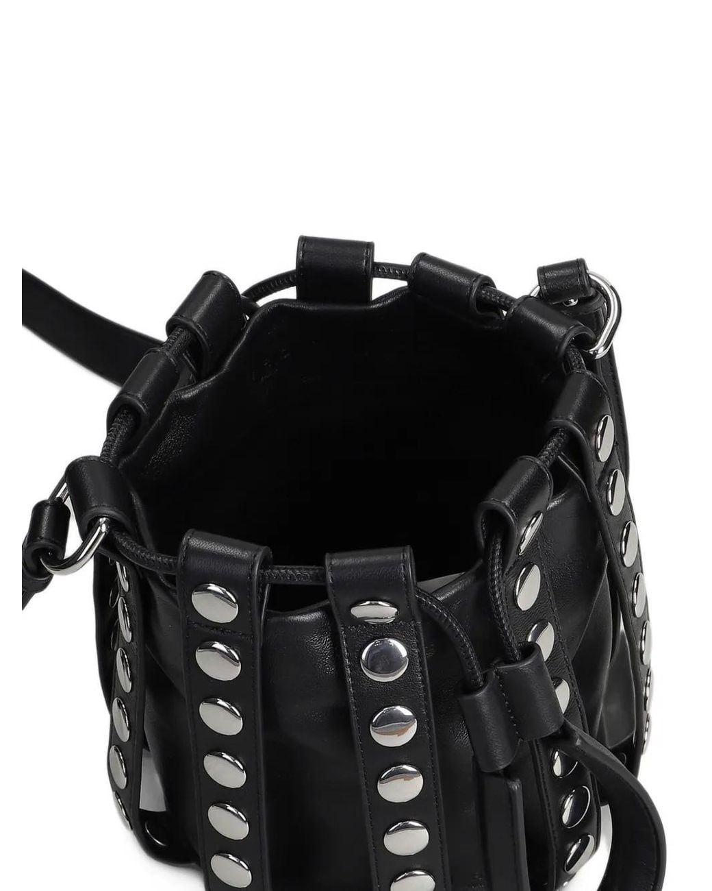IRO Black Column Purse Studs Beuteltasche