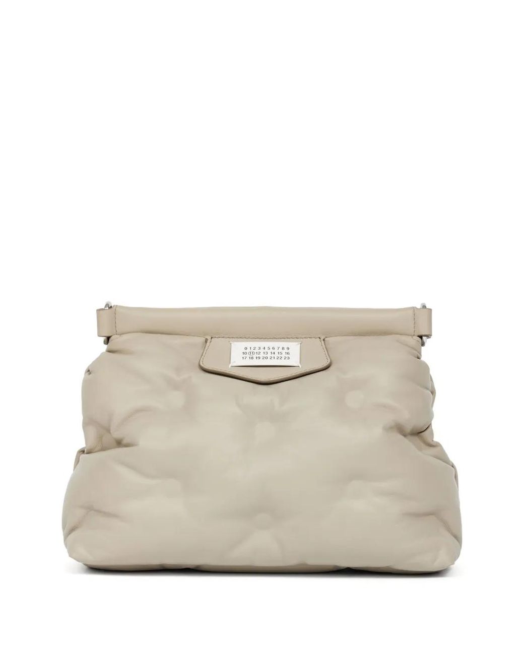 Maison Margiela Natural Small Glam Slam Cross Body Bag