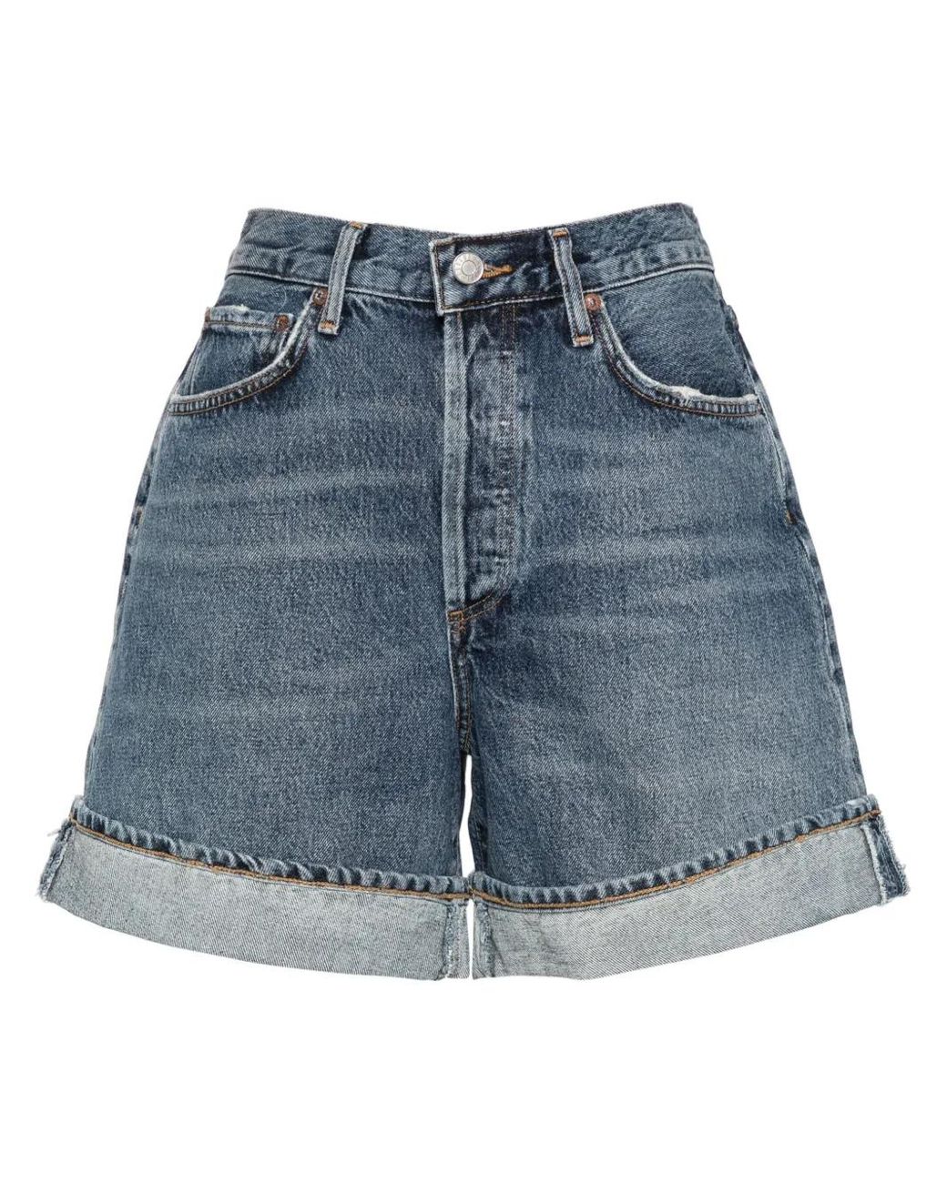 Agolde Blue Dame Short