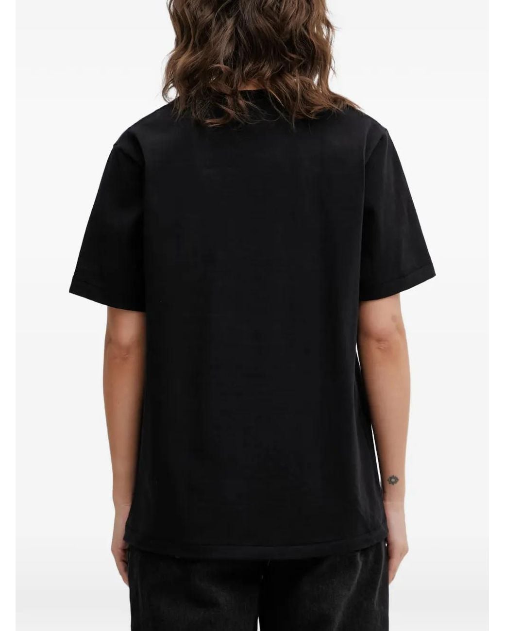 A Bathing Ape Black Shark-Print T-Shirt