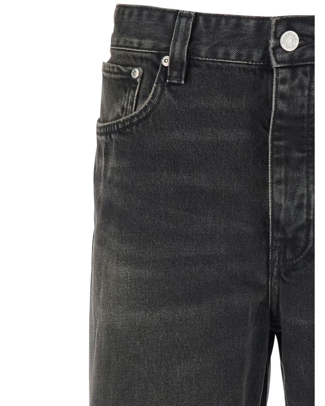 Won Hundred Gray Belt-Loop Jeans for men