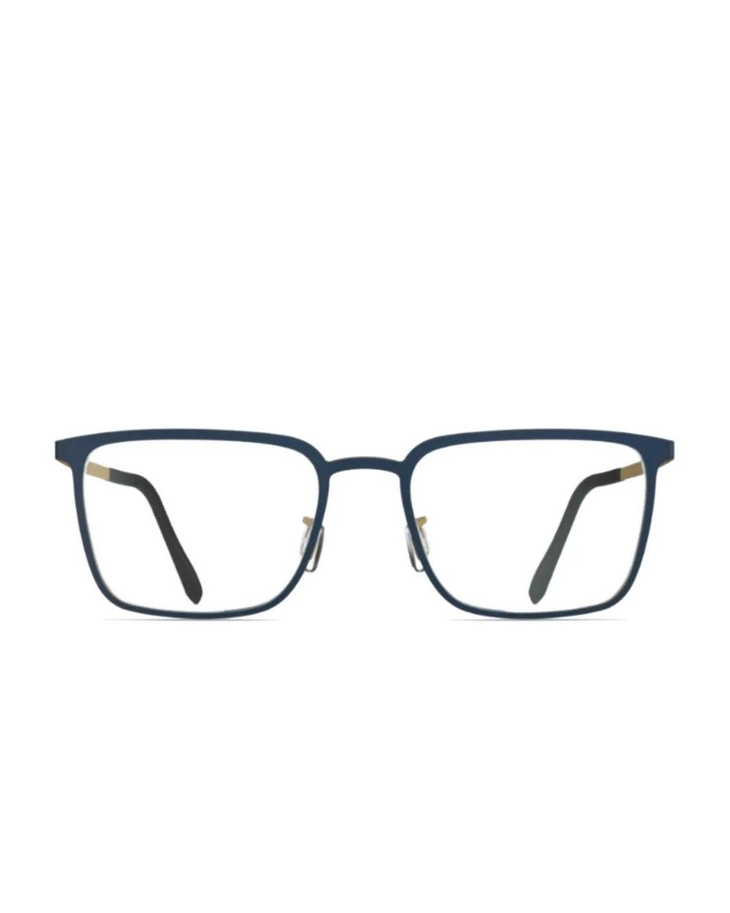 Blackfin Dover Brille Mit Eckigem Gestell in Blue für Herren