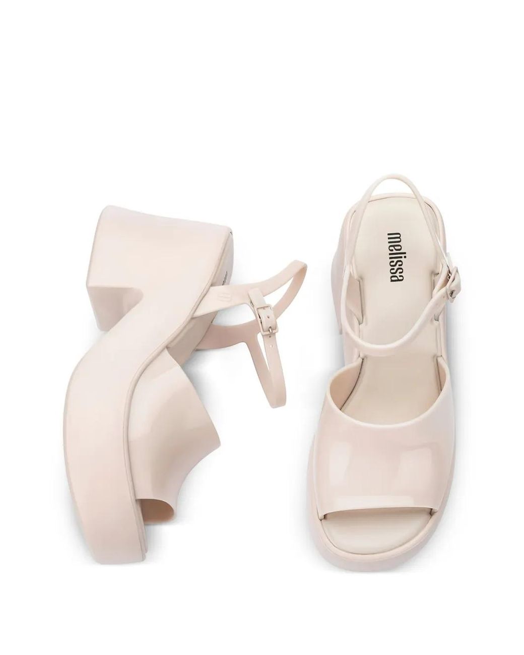 Melissa Natural Lina Platform Sandals