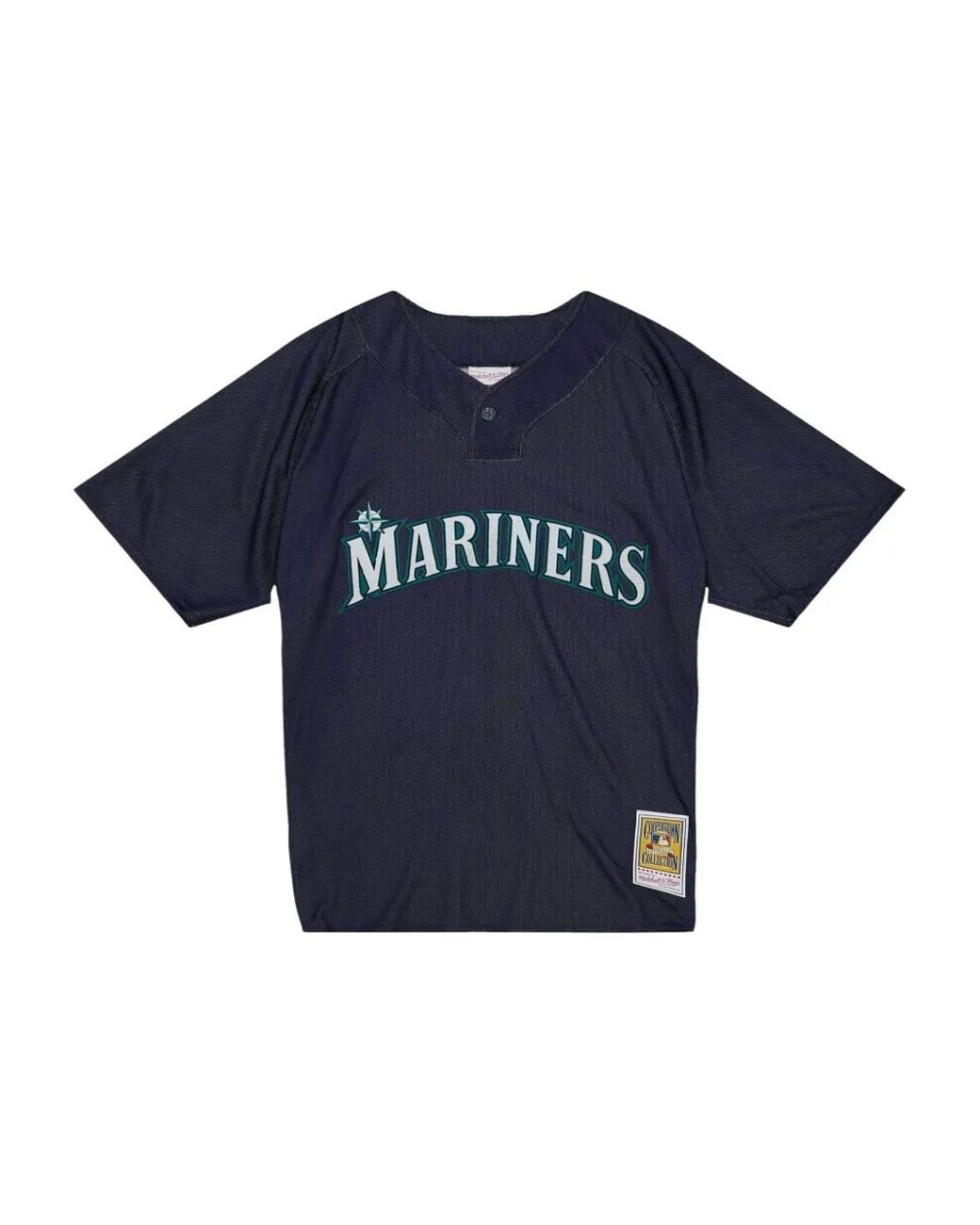 Mitchell & Ness Blue Ken Griffey Jr Seattle Mariners T-Shirt for men